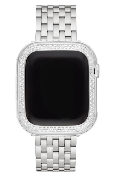 Michele 41mm Apple Watch® Case Attachment In Stainless Steel