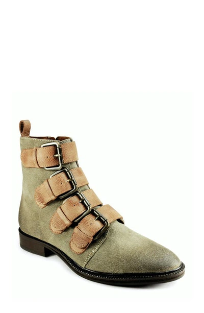 Shop Band Of Gypsies Hawthorn Combat Boot In Taupe