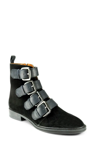 Shop Band Of Gypsies Hawthorn Combat Boot In Black