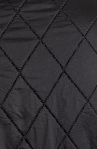 Barbour Wray Quilted Gilet W/ Fleece Lining In Black