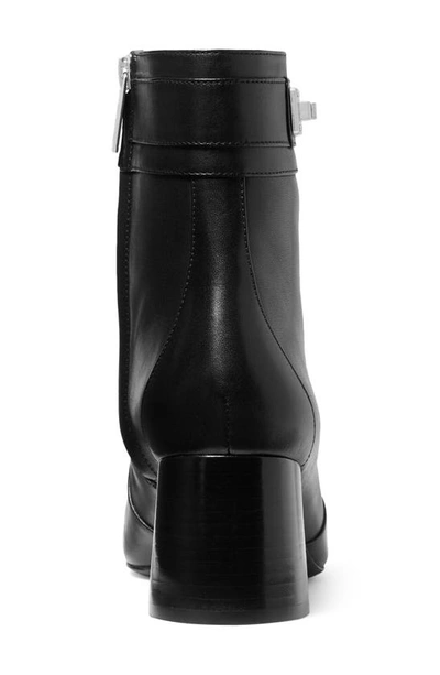 Shop Michael Michael Kors Padma Block Heel Bootie In Black