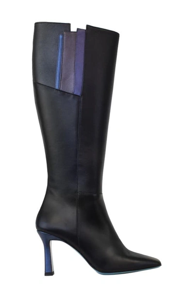 Shop Valentina Rangoni Laguna Knee High Boot In Black