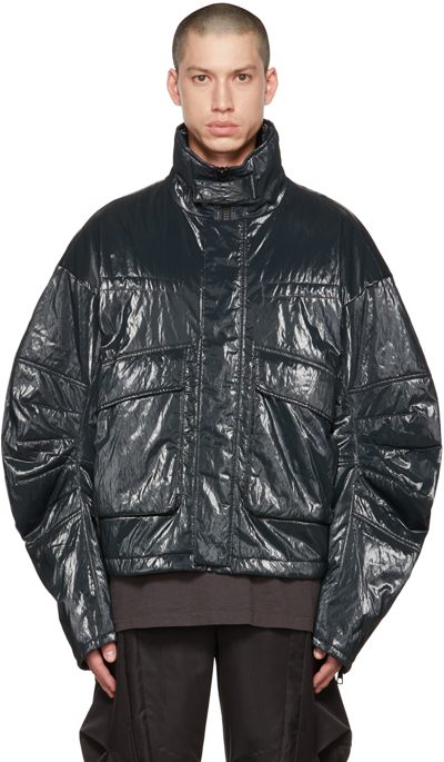 Shop A. A. Spectrum Black Helmer Jacket In Void Black