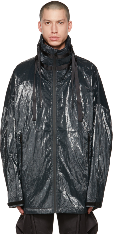 Shop A. A. Spectrum Black Oakmore Light Jacket In Void Black
