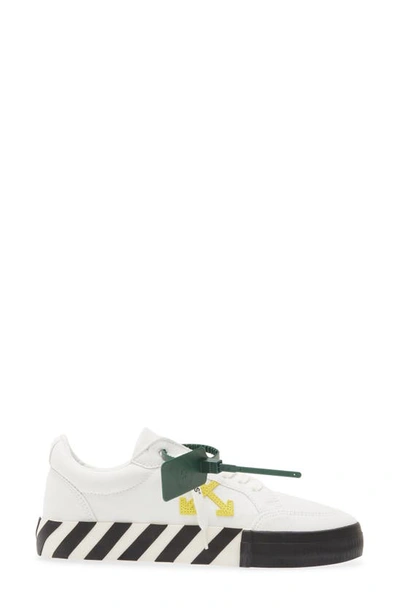 Shop Off-white Vulcanized Low Top Sneaker In White/ Yellow