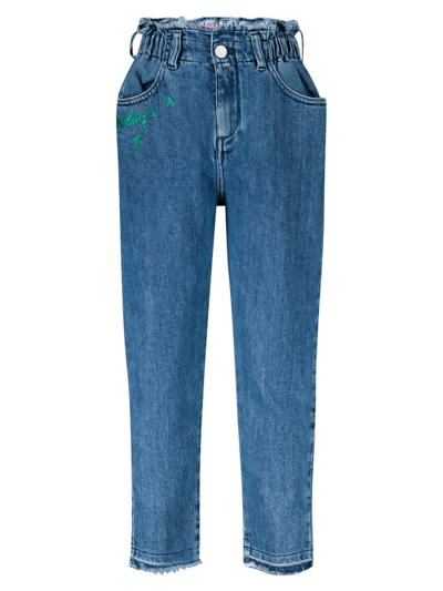 Replay & Sons Kids Jeans For Girls In Blu | ModeSens
