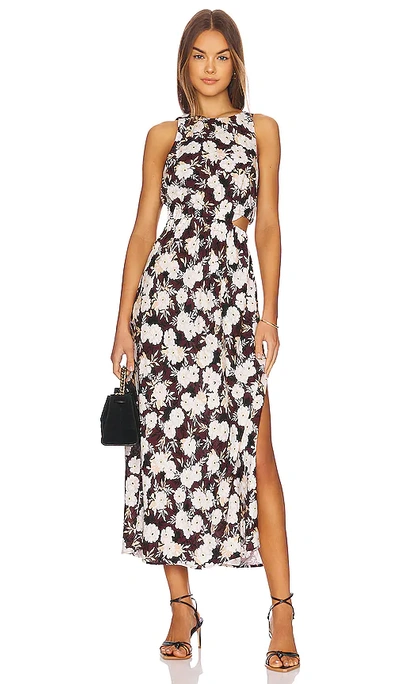 Shop Minkpink Maya Midi Dress In Multi