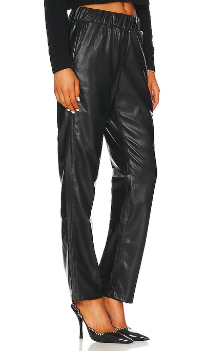 Shop Anine Bing Colton Track Pant In Black