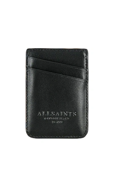 Shop Allsaints Callie Cardholder In Black