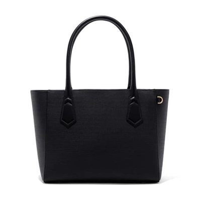 Dagne Dover Signature Tote In Onyx In Onyx