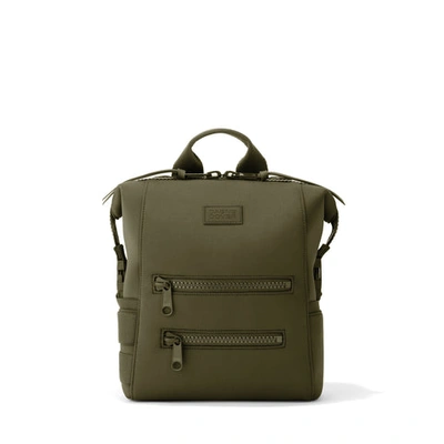 Shop Dagne Dover Indi Diaper Backpack In Dark Moss