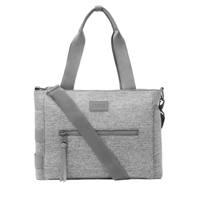 Shop Dagne Dover Wade Diaper Tote In Heather Grey