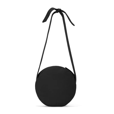 Shop Dagne Dover Luna Shoulder Bag In Onyx