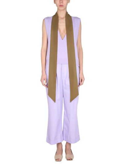 Shop Jejia "grace" Vest In Purple