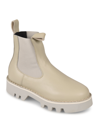 Shop Sofie D'hoore Foal Ankle Boots In Mastic