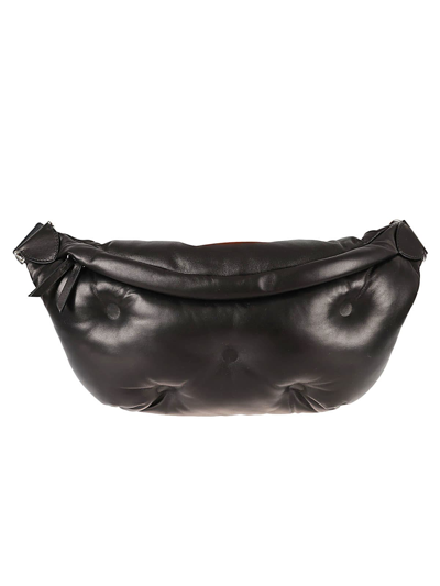 Shop Maison Margiela Glam Slam Belt Bag In Black