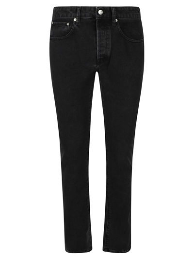 Kenzo Bara Slim-fit Jeans Black Male In Noir | ModeSens