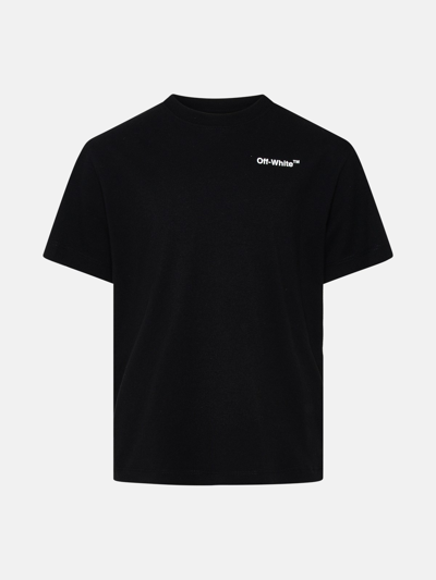 Shop Off-white Black Cotton Arrow T-shirt