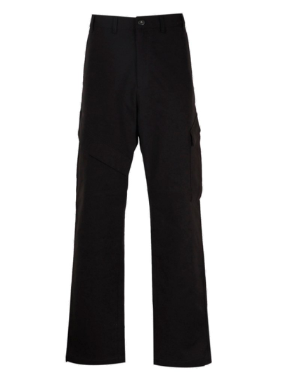 Shop Moncler Classic Cargo Pants In Black