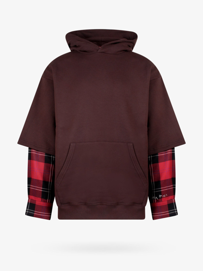 Marni Sweatshirt In Brown Cotton In Brown