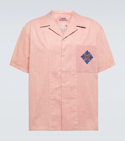 Shop Adish Cotton Shirt In Pink