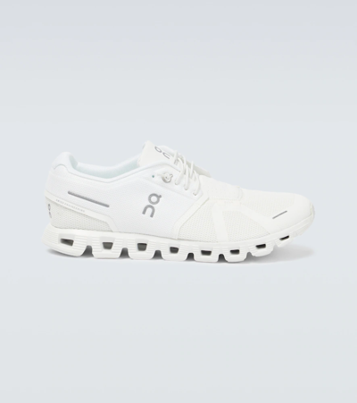 Shop On Cloud 5 Running Shoes In All White