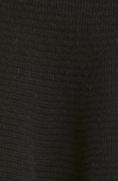 Shop Altuzarra Hasla Off The Shoulder Rib Wool Blend Crop Sweater In Black