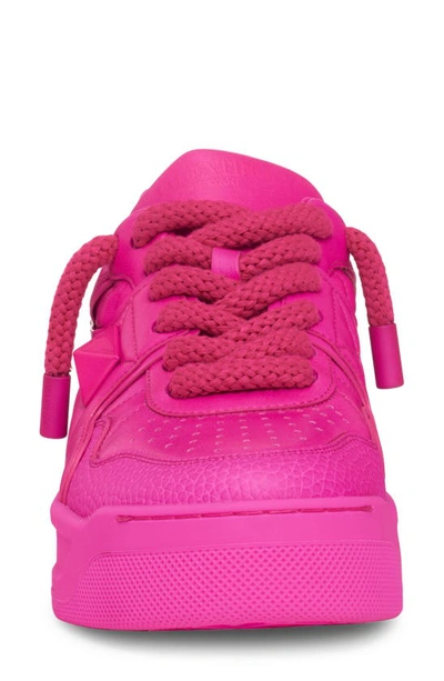 Shop Valentino Garavani One-stud Low Top Sneaker In Pink Pp