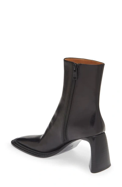 Shop Alexander Wang Booker Square Toe Bootie In 001 Black