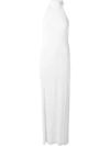 MAISON MARGIELA draped halter neck gown,DRYCLEANONLY