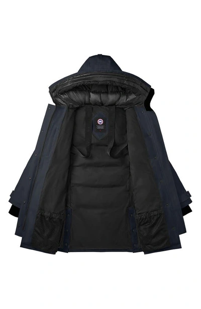 Canada Goose Shelburne Water Resistant 625 Fill Power Down Parka In Blue