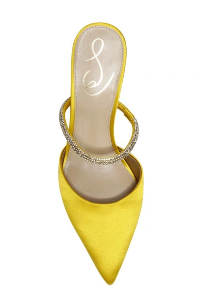 Shop Sam Edelman Verity Pointed Toe Mule In Yellow