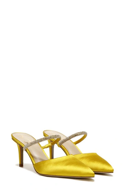 Shop Sam Edelman Verity Pointed Toe Mule In Yellow