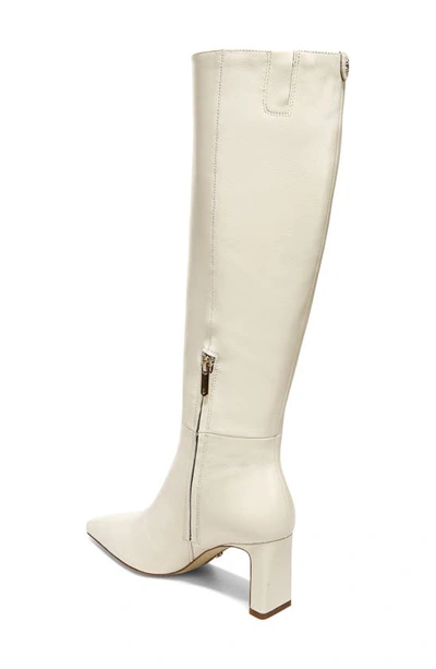 Shop Sam Edelman Sylvia Knee High Boot In Modern Ivory