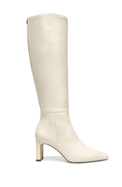 Shop Sam Edelman Sylvia Knee High Boot In Modern Ivory