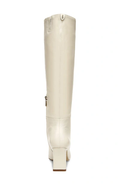 Shop Sam Edelman Sylvia Knee High Boot In Modern Ivory