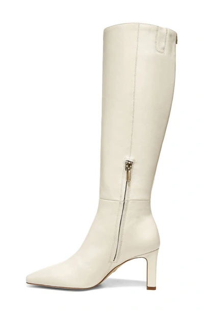 Shop Sam Edelman Sylvia Knee High Boot In Modern Ivory