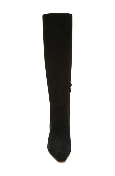 Sam Edelman Sylvia Suede Knee Boots In Black