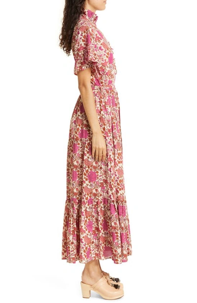 Shop Mille Victoria Ruffle Front Dress In Pondicherry