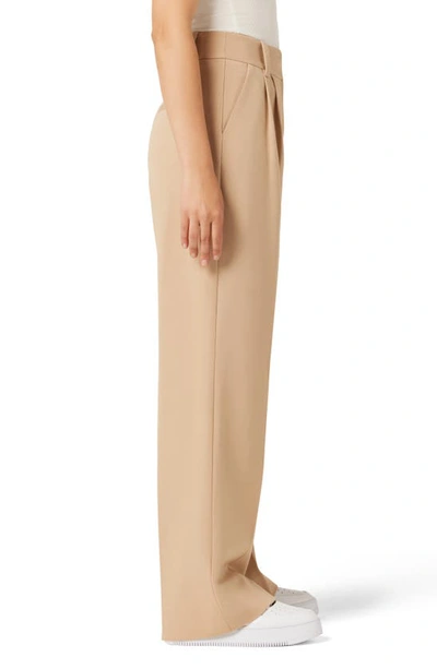 Favorite Daughter The Favorite Pant Pleat Pants In Beige