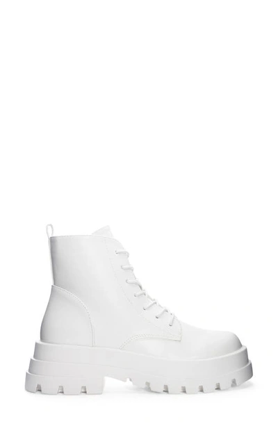 Shop Dirty Laundry Vedder Lug Sole Boot In White