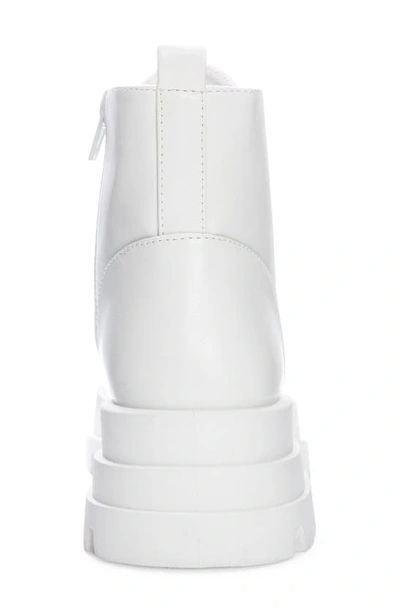 Shop Dirty Laundry Vedder Lug Sole Boot In White