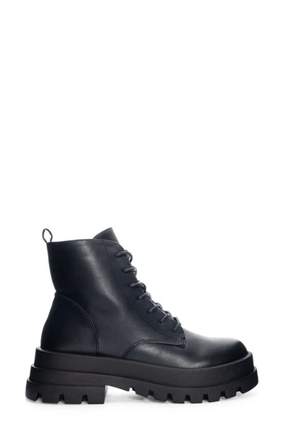 Shop Dirty Laundry Vedder Lug Sole Boot In Black