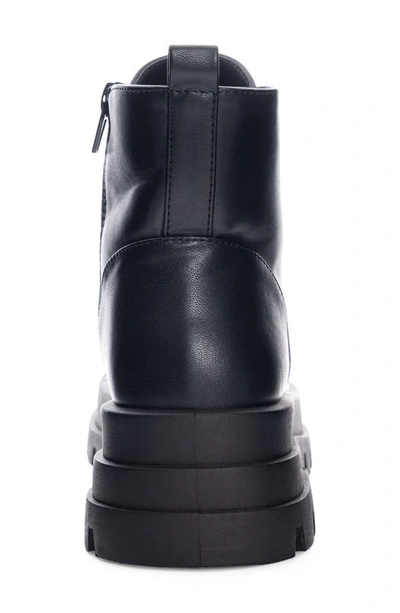 Shop Dirty Laundry Vedder Lug Sole Boot In Black