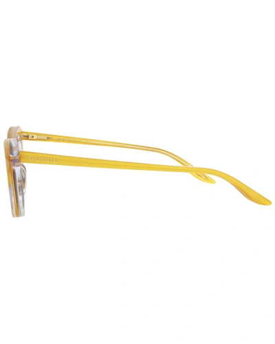 Shop Gucci Women's Gg0707s 47mm Sunglasses In Yellow