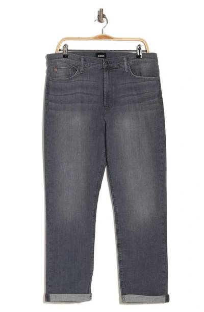 Shop Hudson Jeans Blair High Waist Straight Crop Jeans In Pedal