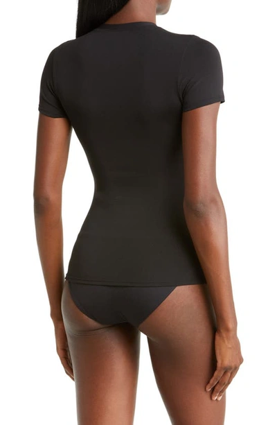 Robin Piccone Ava Rashguard T-shirt In Black