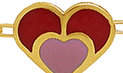 Shop Bony Levy Kid's 14k Gold Heart Bracelet In 14k Yellow Gold