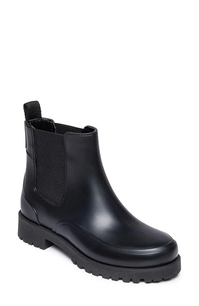 Shop Bernardo Addison Chelsea Rain Boot In Black