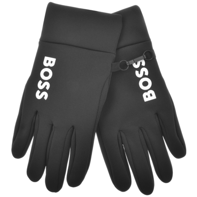 Shop Boss Athleisure Boss Runner Gloves Black